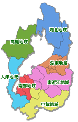 滋賀県マップ