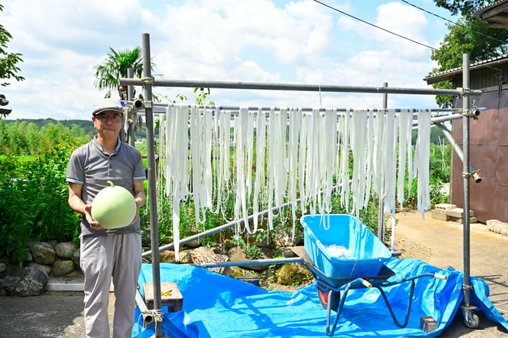 水口かんぴょう　甲賀市　長 隆義さん