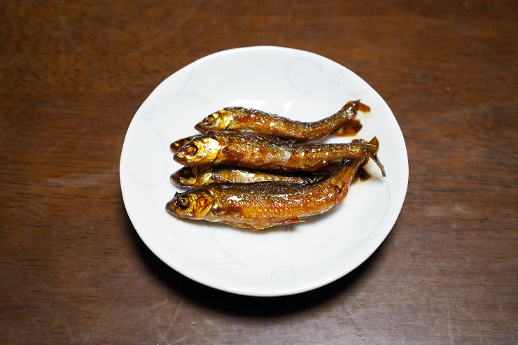 ホンモロコの佃煮